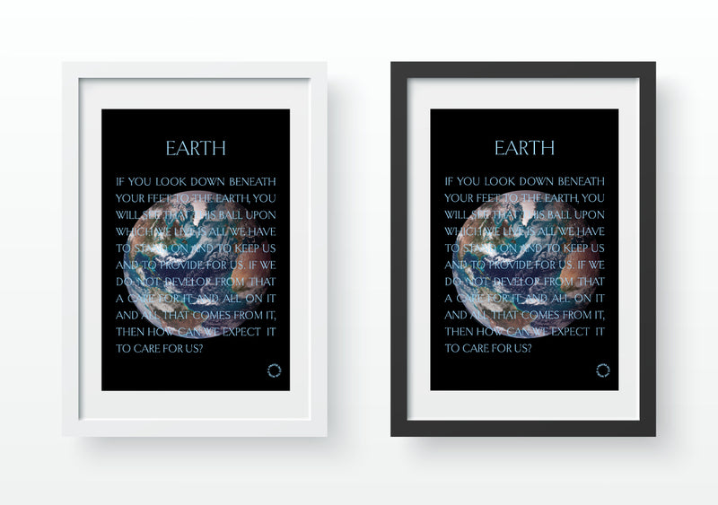 Earth poster