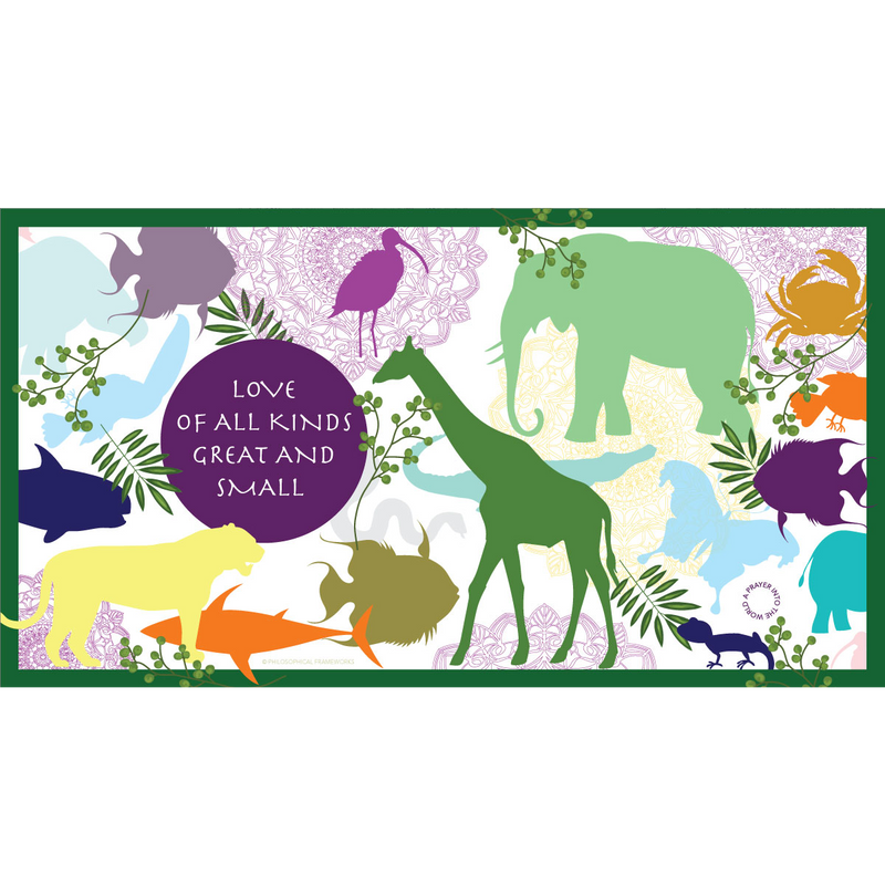 Love of Kind scarf for women unfolded