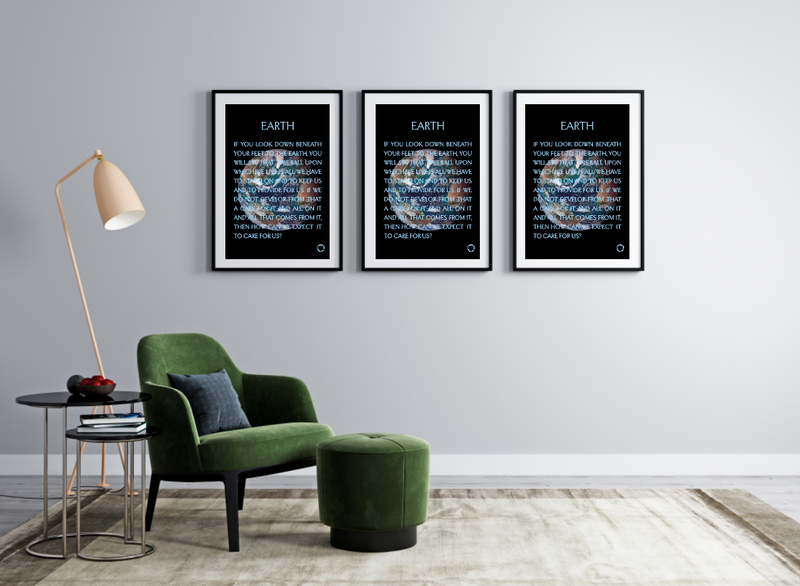 Earth poster